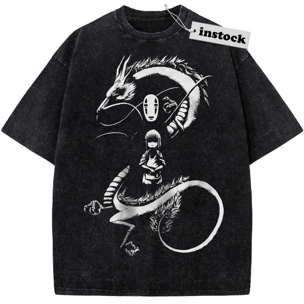 Chihiro and Haku Shirt, Spirited Away Shirt, Studio Ghibli Shirt, Anime Shirt, Vintage Tee