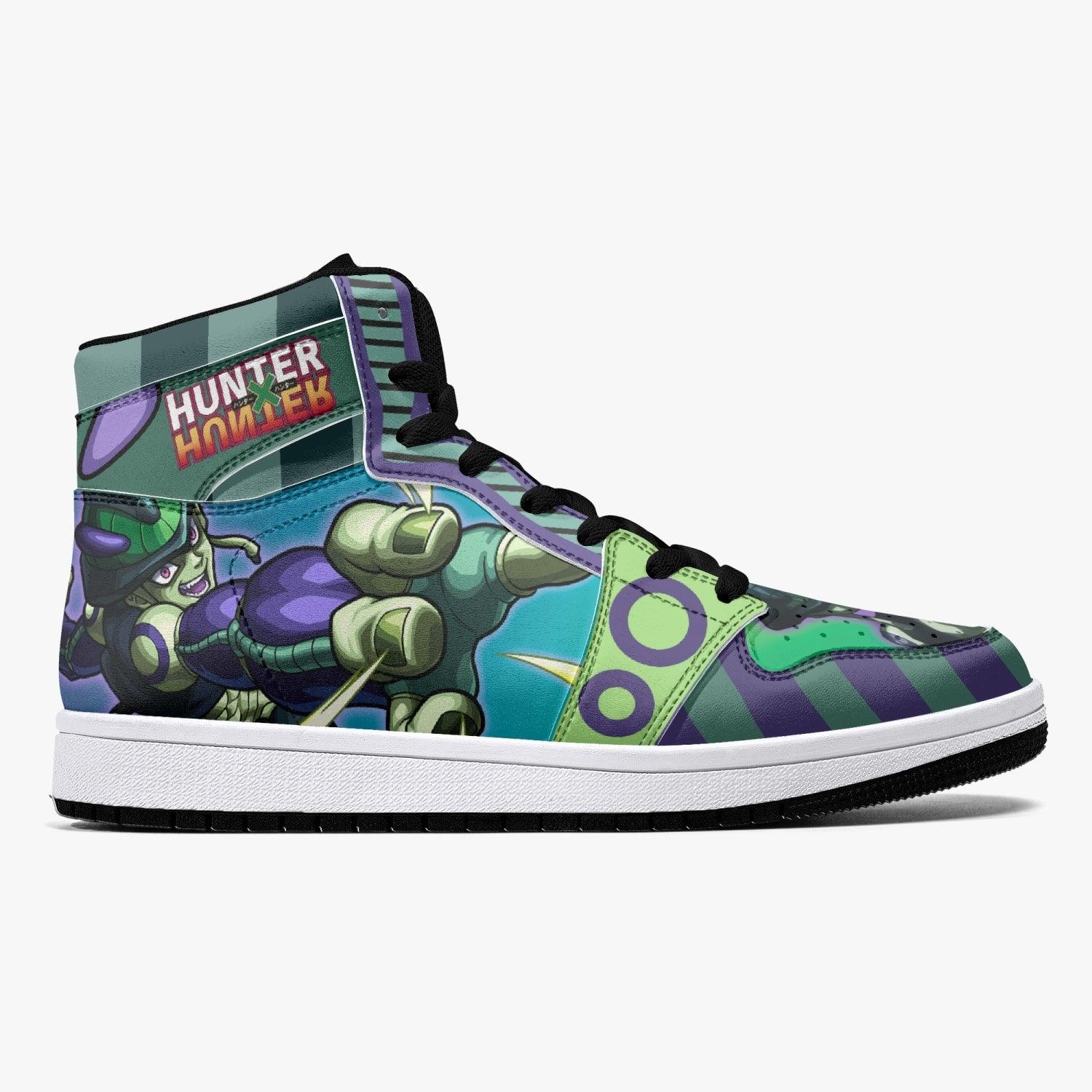 Alternative view of Chimera Ant King Hunter X Hunter Custom Sneaker Mid 1 Basketball Shoes - Otaku Hall