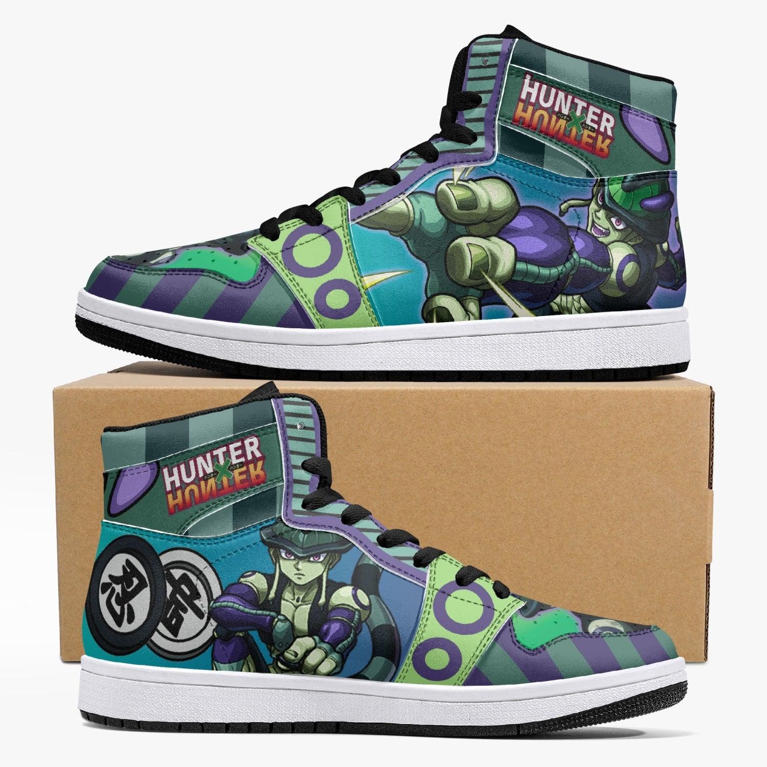 Chimera Ant King Hunter X Hunter Custom Sneaker Mid 1 Basketball Shoes - Otaku Hall