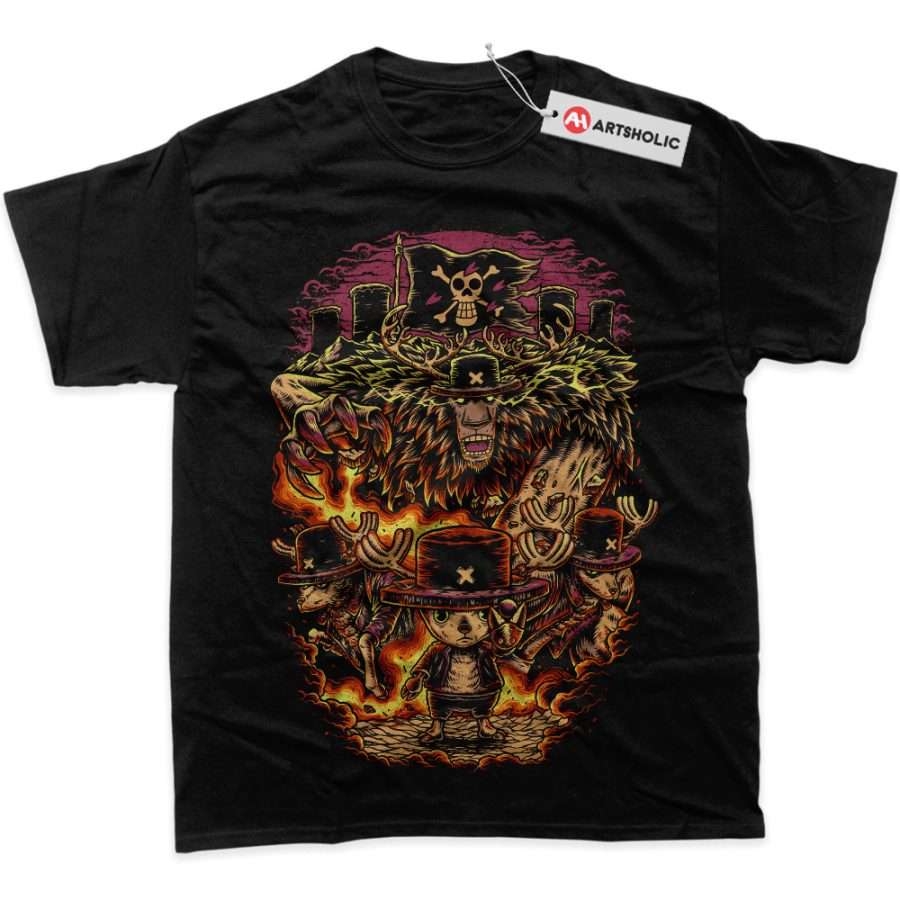 Alternative view of Chopper Shirt, One Piece Shirt, Anime Shirt, Graphic T-Shirt