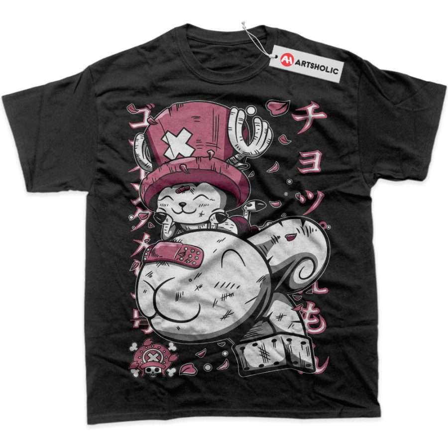 Alternative view of Chopper Shirt, One Piece Shirt, Anime Shirt, Graphic T-Shirt