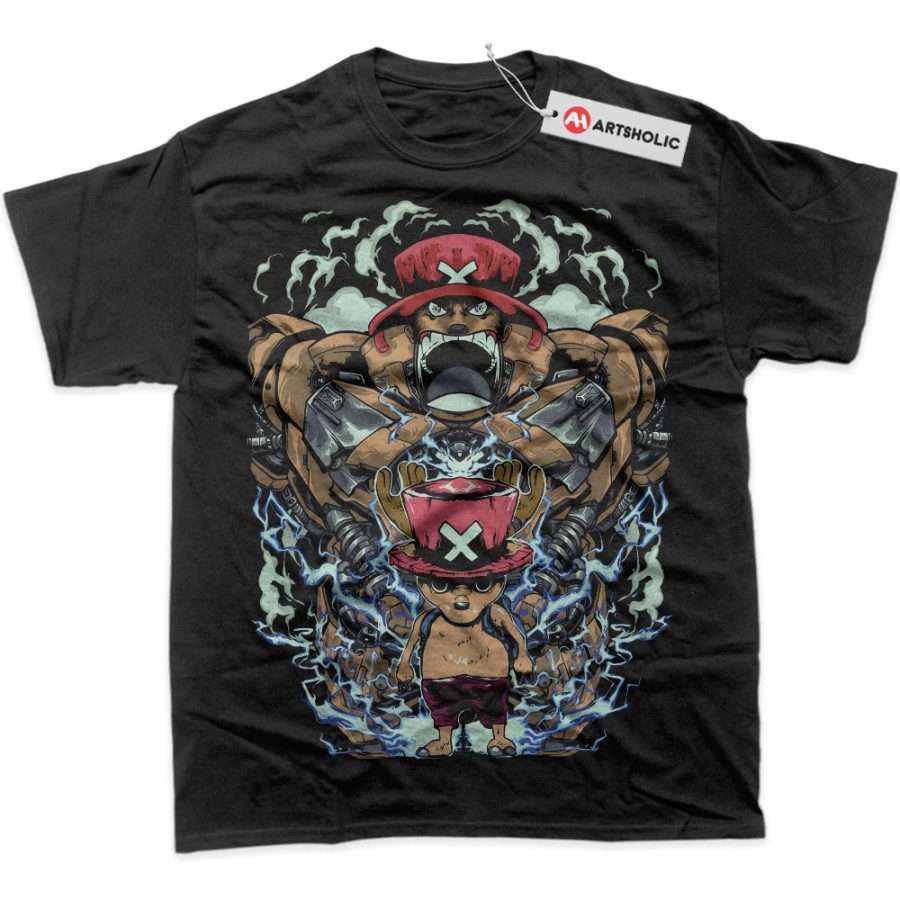 Alternative view of Chopper Shirt, One Piece Shirt, Anime Shirt, Graphic T-Shirt