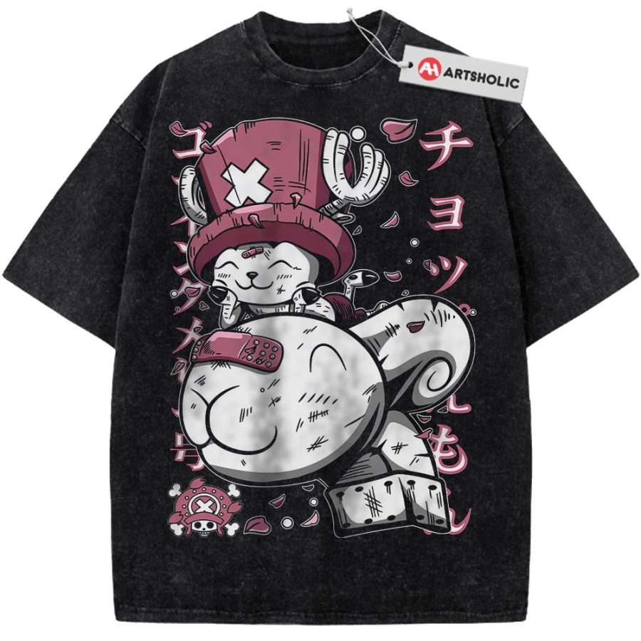 Alternative view of Chopper Shirt, One Piece Shirt, Anime Shirt, Vintage T-Shirt