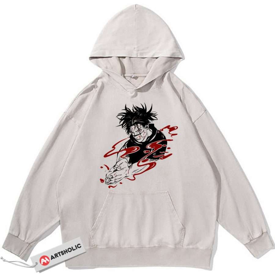 Alternative view of Choso Hoodie, Jujutsu Kaisen Hoodie, Anime Hoodie, Vintage Hoodie