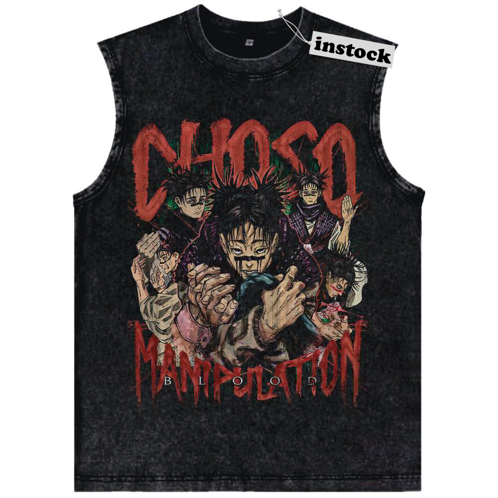 Choso Tank Top, Jujutsu Kaisen Tank Top, Anime Tank Top, Vintage Tank Top