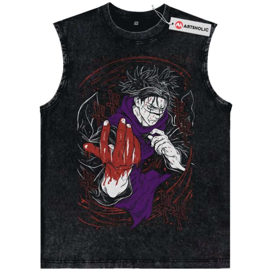 Alternative view of Choso Tank Top, Jujutsu Kaisen Tank Top, Anime Tank Top, Vintage Tank Top