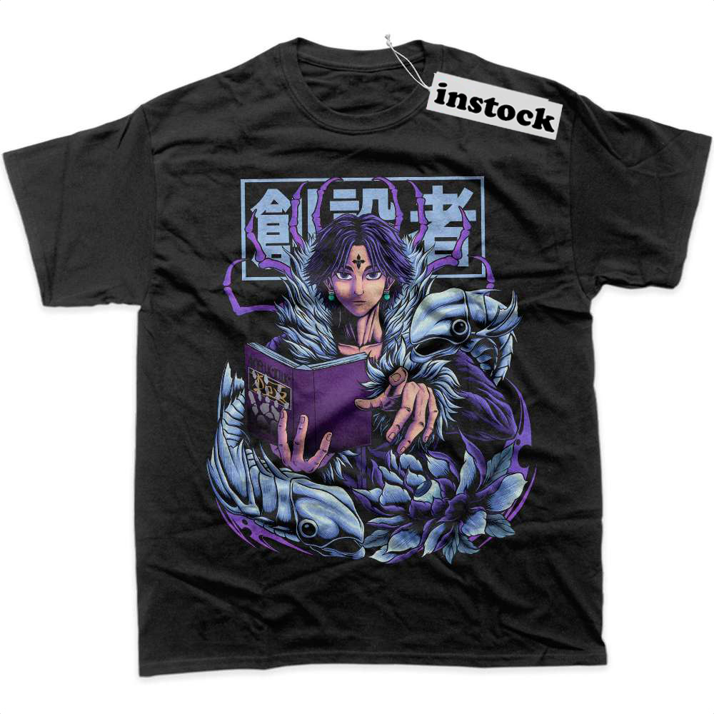 Chrollo Lucilfer Shirt, Hunter x Hunter Shirt, HxH Shirt, Anime Shirt, Graphic Tee