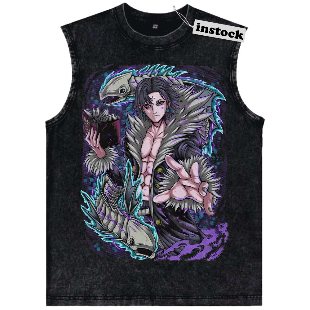 Chrollo Lucilfer Tank Top, Hunter x Hunter Tank Top, HxH Tank Top, Anime Tank Top, Vintage Tank Top