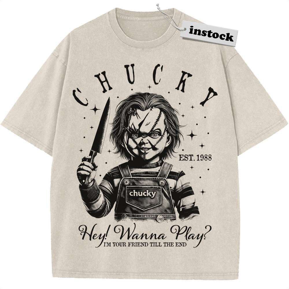 Chucky Shirt, Child's Play Shirt, Halloween Shirt, Horror Shirt, Vintage T-Shirt