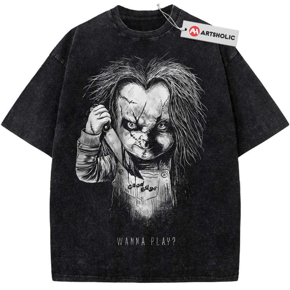 Chucky Shirt, Child's Play Shirt, Halloween Shirt, Horror Shirt, Vintage T-Shirt