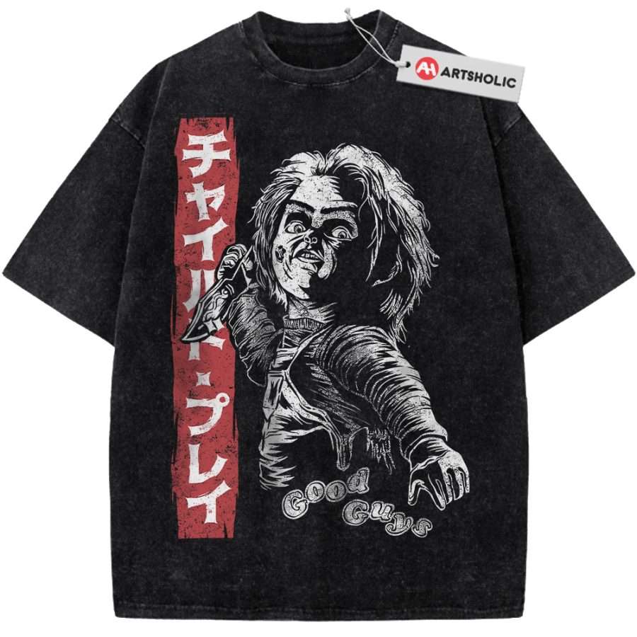 Alternative view of Chucky Shirt, Child's Play Shirt, Halloween Shirt, Horror Shirt, Vintage T-Shirt