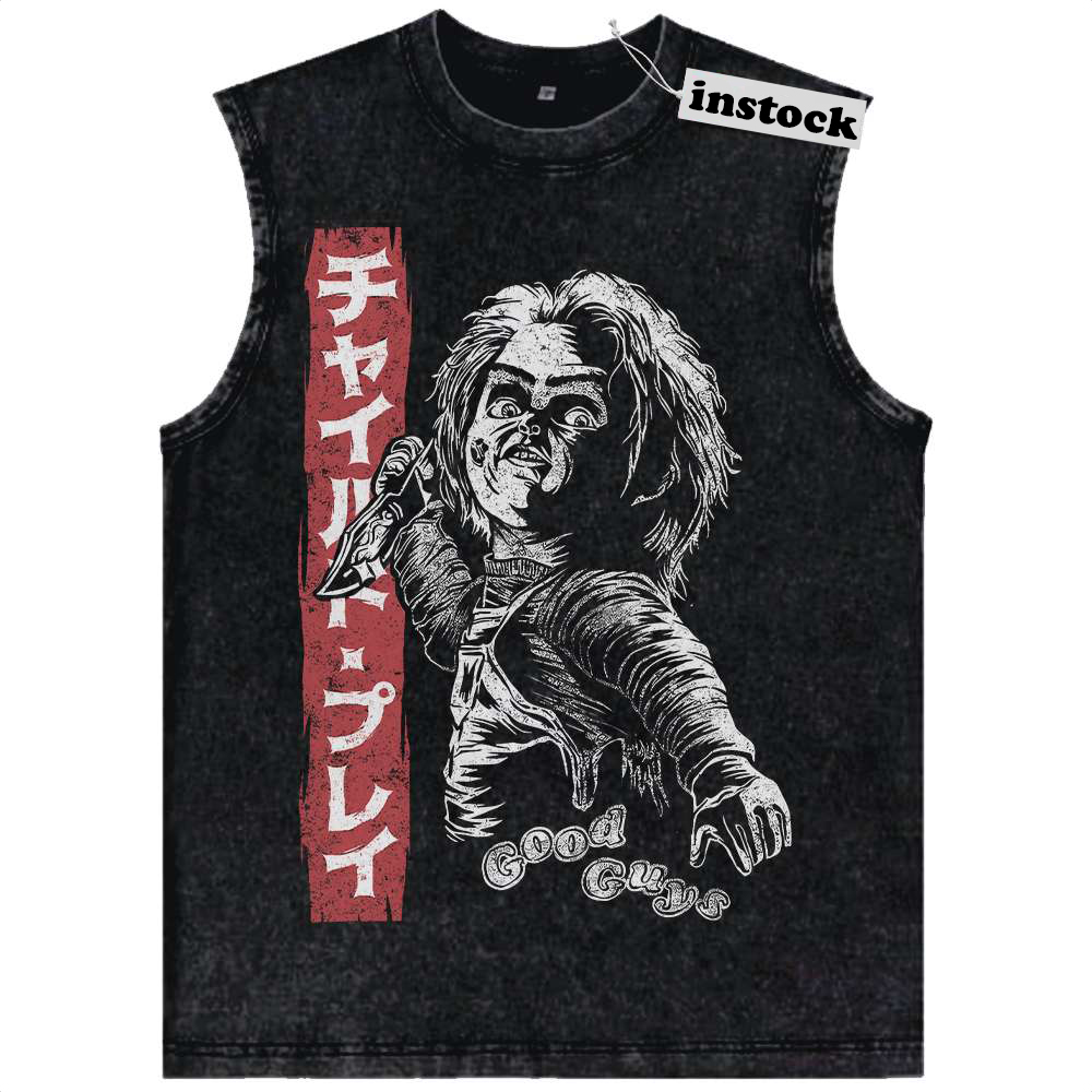Chucky Tank Top, Child's Play Tank Top, Halloween Tank Top, Horror Tank Top, Vintage Tank Top
