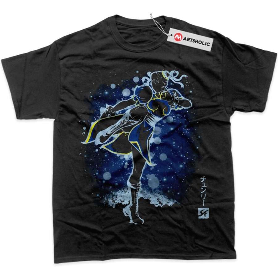 Alternative view of Chun Li Shirt, Street Fighter Shirt, Game Shirt, Graphic Tee
