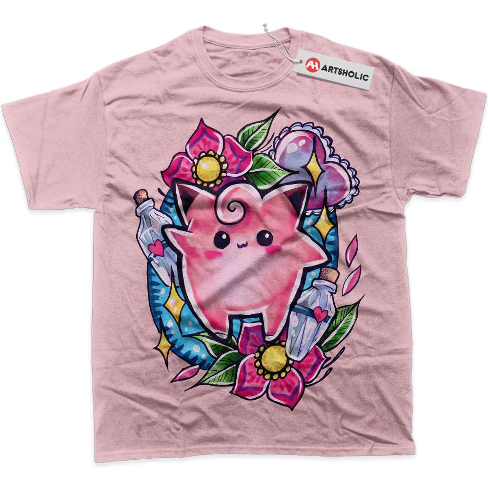 Clefairy Shirt, Pokemon Shirt, Anime Shirt, Graphic T-Shirt