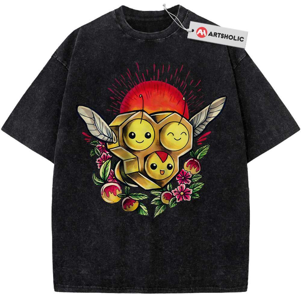 Alternative view of Combee Shirt, Pokemon shirt, Anime Shirt, Vintage T-Shirt