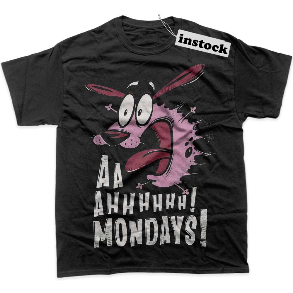 Courage the Cowardly Dog Shirt, Animated Shirt, Graphic T-Shirt