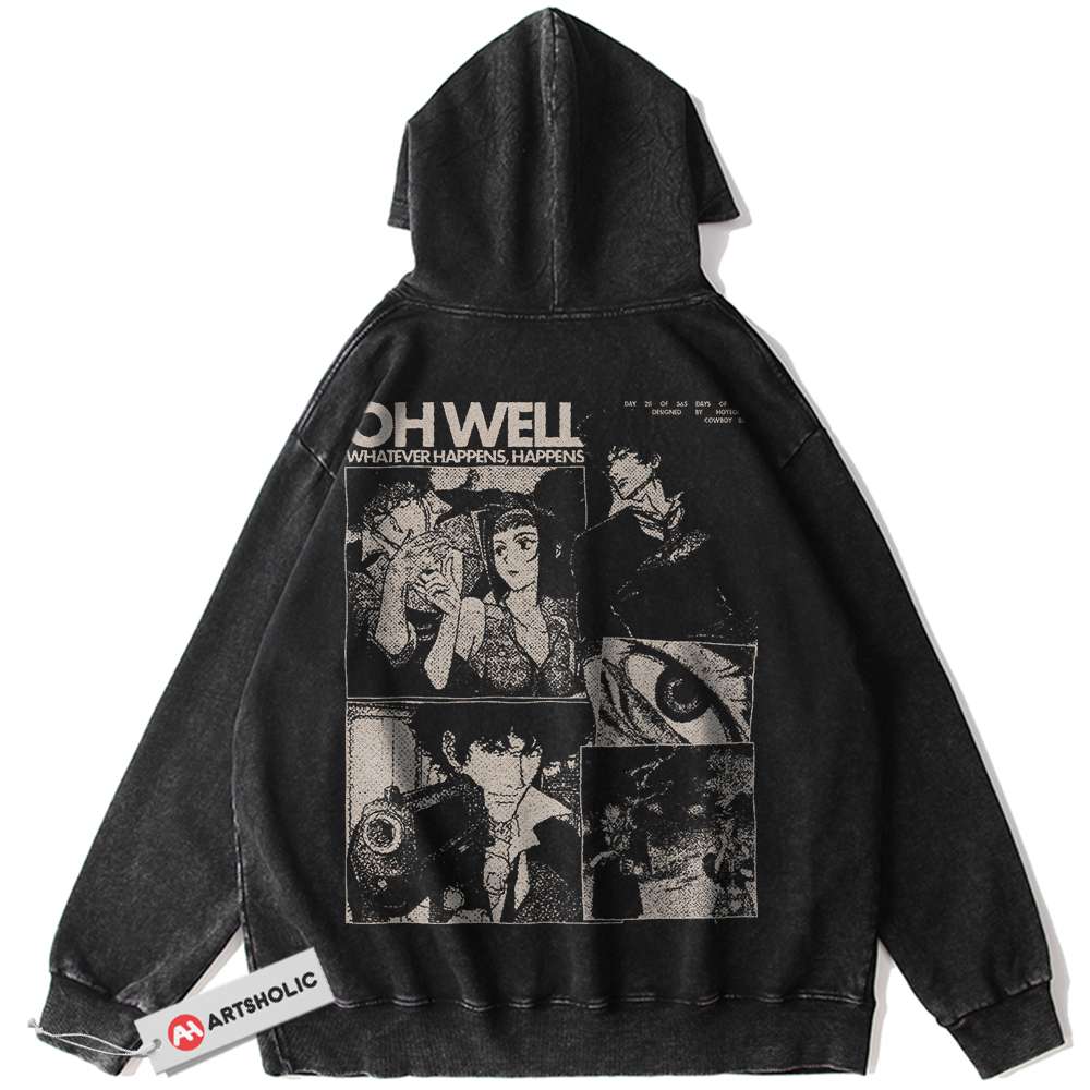 Cowboy Bebop Hoodie, Anime Hoodie, Vintage Hoodie