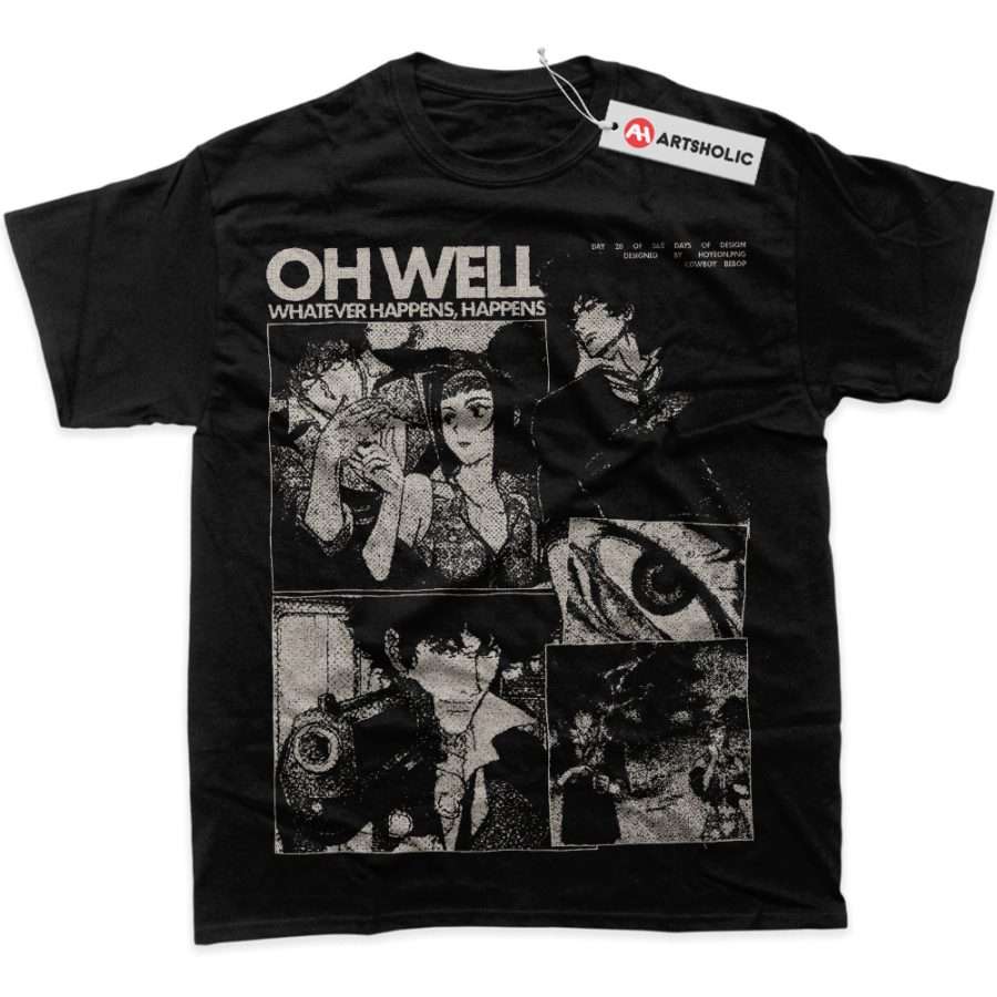 Alternative view of Cowboy Bebop Shirt, Anime Shirt, Graphic Tee