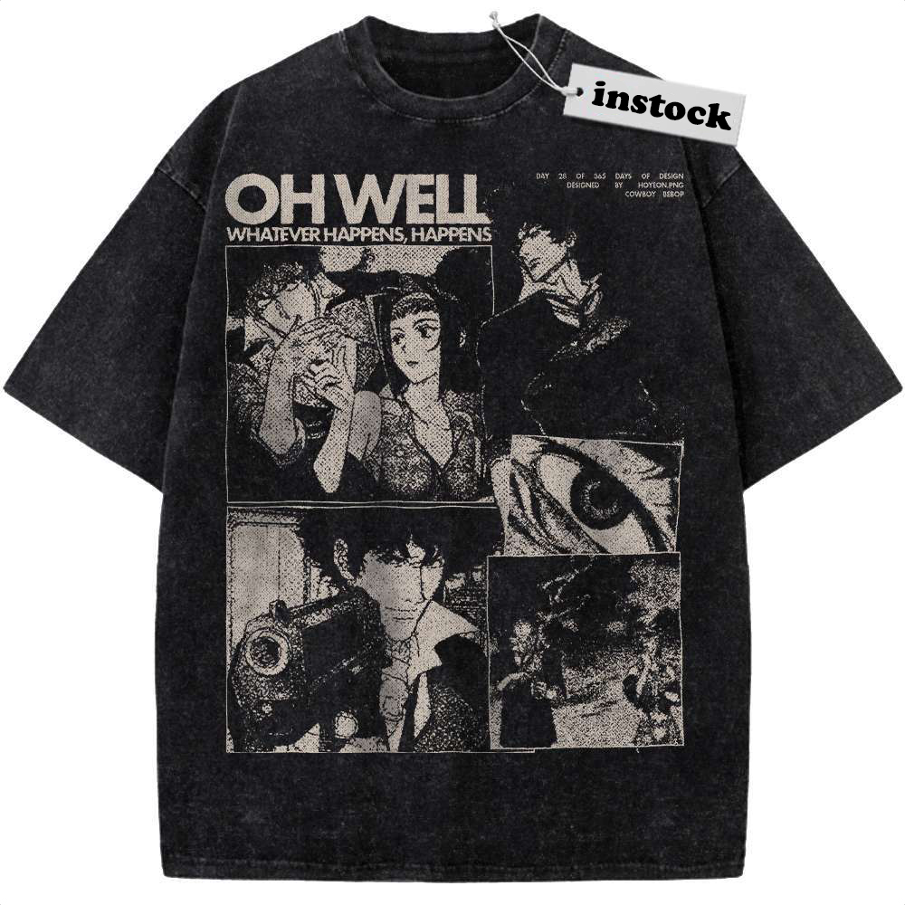 Cowboy Bebop Shirt, Anime Shirt, Vintage Tee
