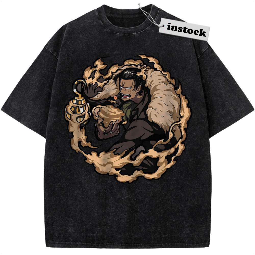 Crocodile Shirt, One Piece Shirt, Anime Shirt, Vintage T-Shirt