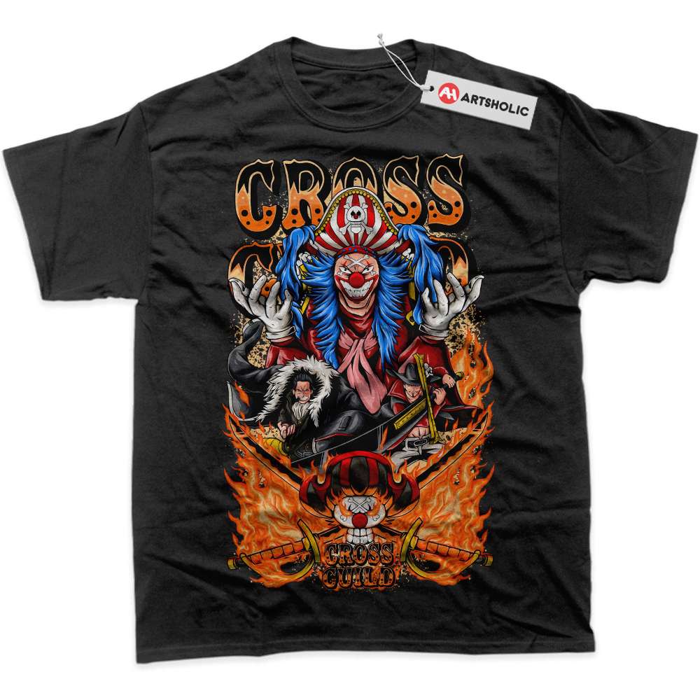 Alternative view of Cross Guild Shirt, One Piece Shirt, Anime Shirt, Graphic T-Shirt