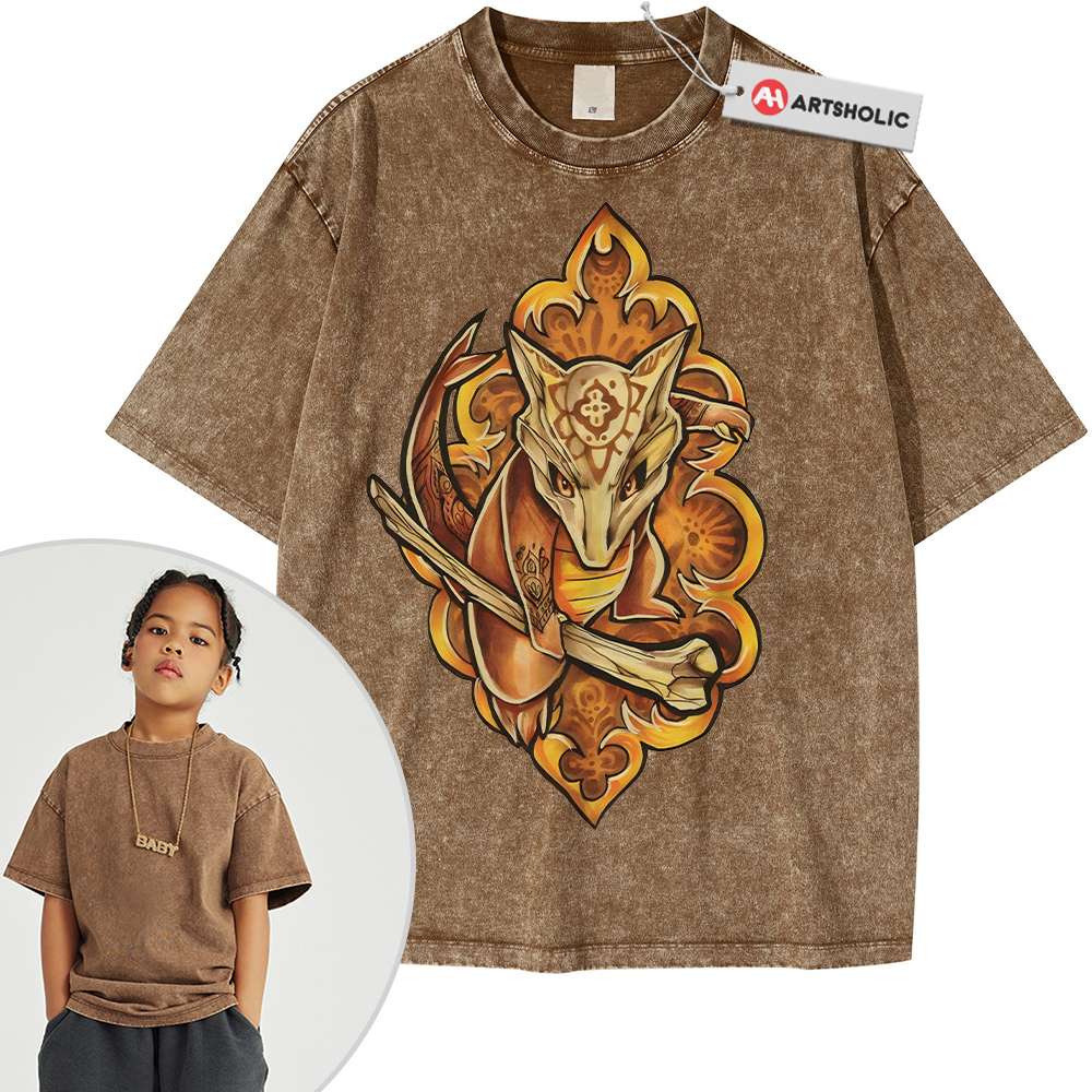 Cubone Shirt For Kids, Pokemon Shirt For Kids, Anime Shirt For Kids, Vintage Tee For Kids