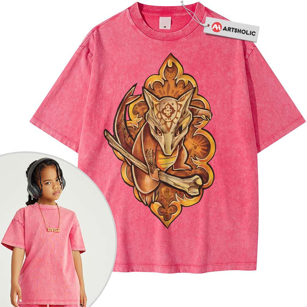 Cubone Shirt For Kids, Pokemon Shirt For Kids, Anime Shirt For Kids, Vintage Tee For Kids - Image 4