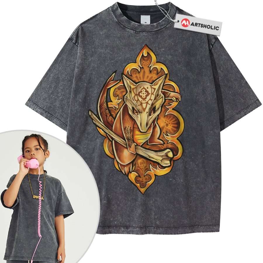 Cubone Shirt For Kids, Pokemon Shirt For Kids, Anime Shirt For Kids, Vintage Tee For Kids - Image 11