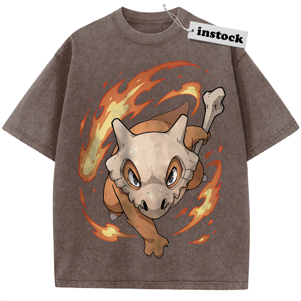 Cubone Shirt, Pokemon Shirt, PKM Shirt, Anime Shirt, Vintage T-Shirt