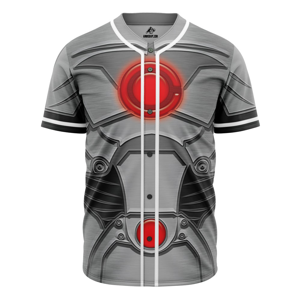 Cyborg Cosplay DC Comics Custom Baseball Jersey - Otaku Hall