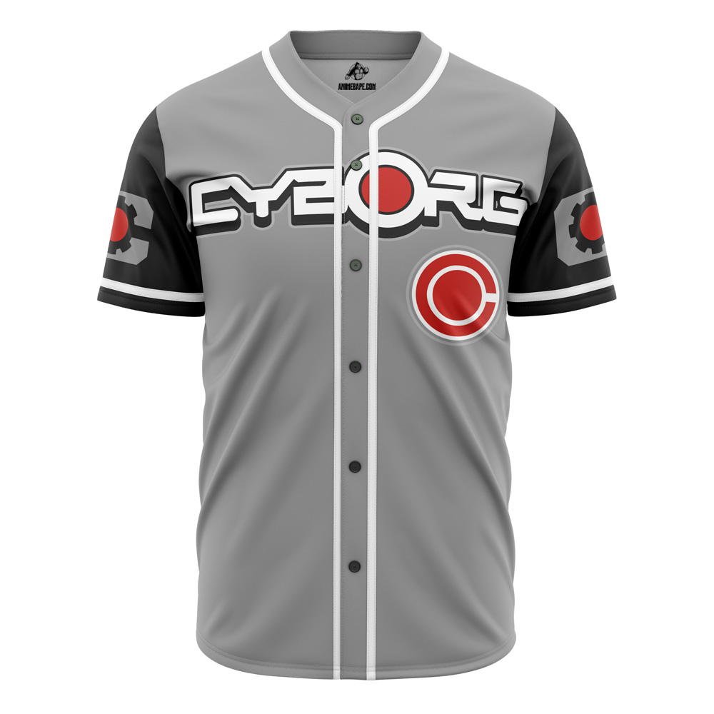 Cyborg DC Comics Custom Baseball Jersey - Otaku Hall