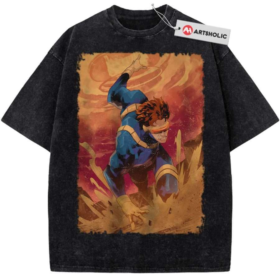 Alternative view of Cyclops Shirt, X-Men Shirt, Marvel Comics Shirt, Vintage Tee