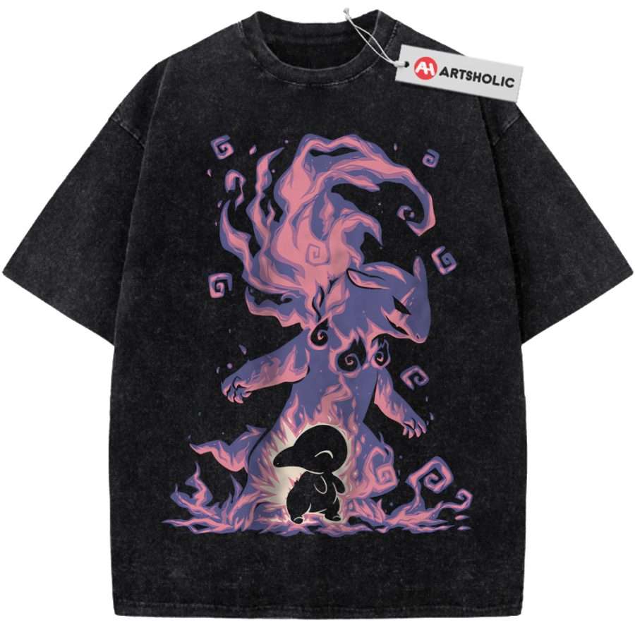 Alternative view of Cyndaquil Shirt, Typhlosion Shirt, Pokemon shirt, Anime Shirt, Vintage Tee