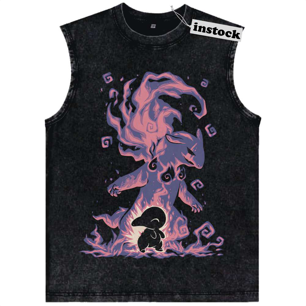 Cyndaquil Tank Top, Typhlosion Tank Top, Pokemon Tank Top, Anime Tank Top, Vintage Tank Top