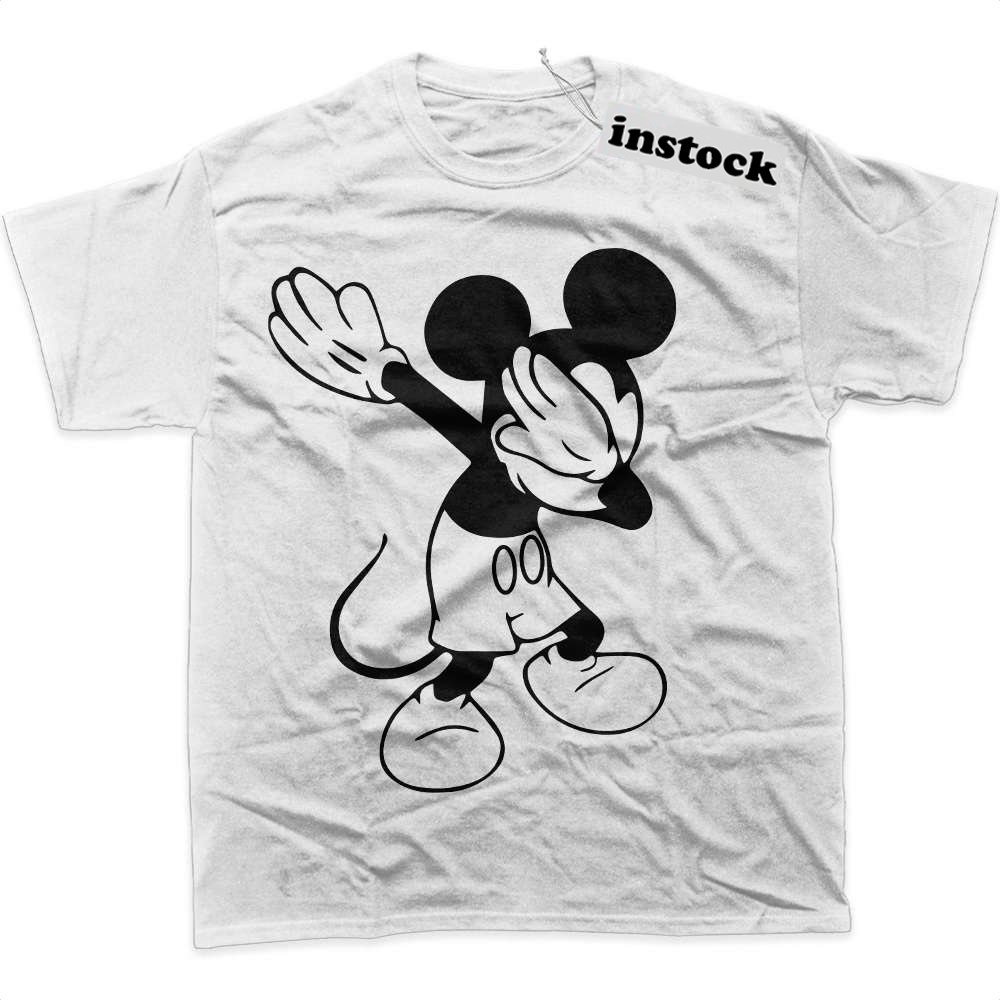 Dab Mickey Mouse Shirt, Cartoon Shirt, Graphic T-Shirt