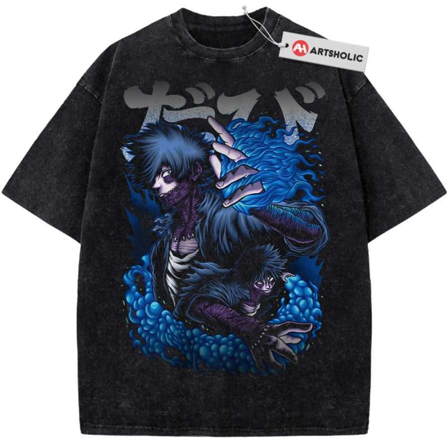 Alternative view of Dabi Shirt, MHA Shirt, Anime Shirt, Vintage Tee