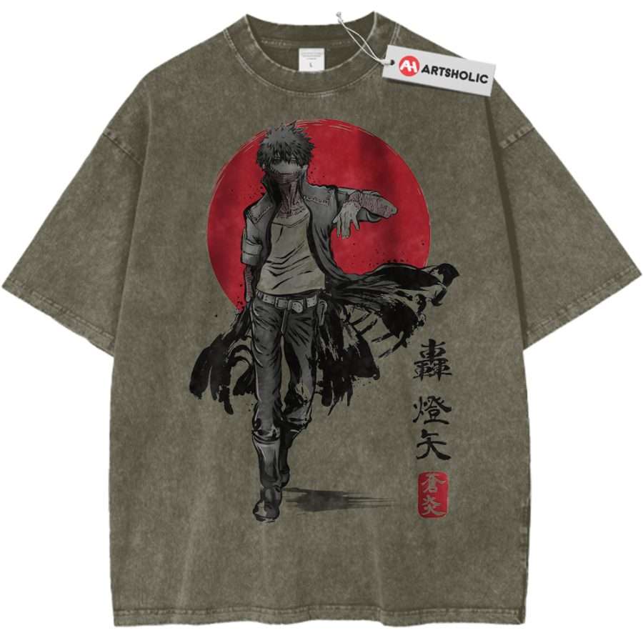 Alternative view of Dabi Shirt, MHA Shirt, Anime Shirt, Vintage Tee