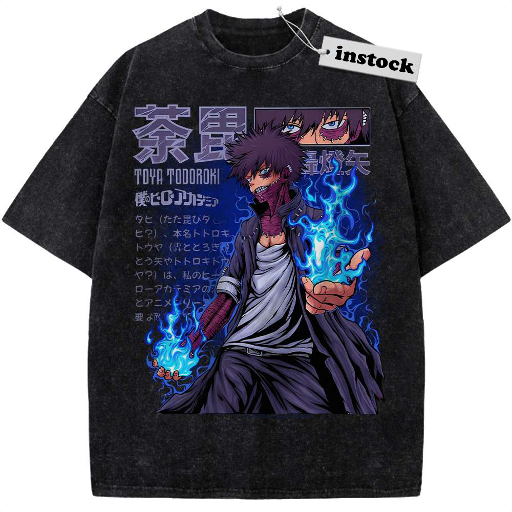 Dabi Shirt, MHA Shirt, Anime Shirt, Vintage Tee