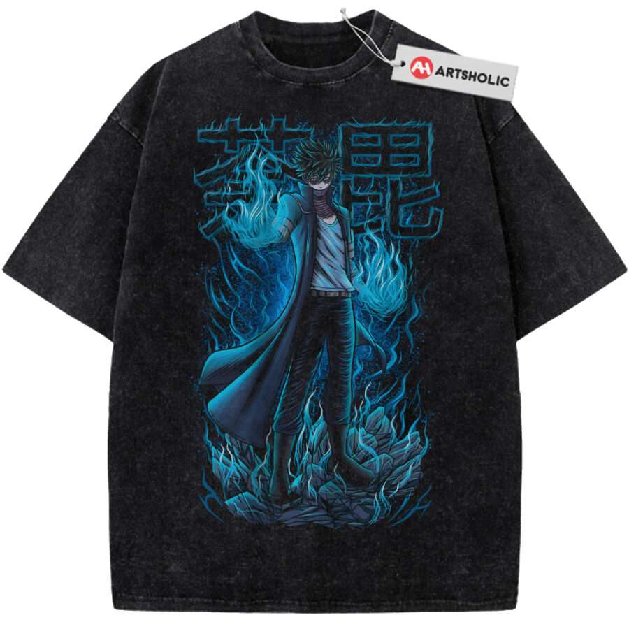 Alternative view of Dabi Shirt, Toya Todoroki Shirt, MHA Shirt, Anime Shirt, Vintage T-Shirt
