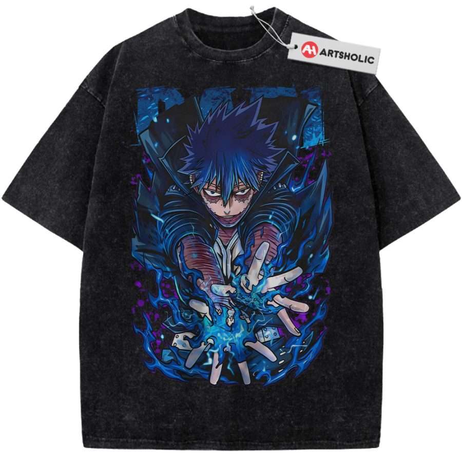 Alternative view of Dabi Shirt, Toya Todoroki Shirt, MHA Shirt, Anime Shirt, Vintage T-Shirt
