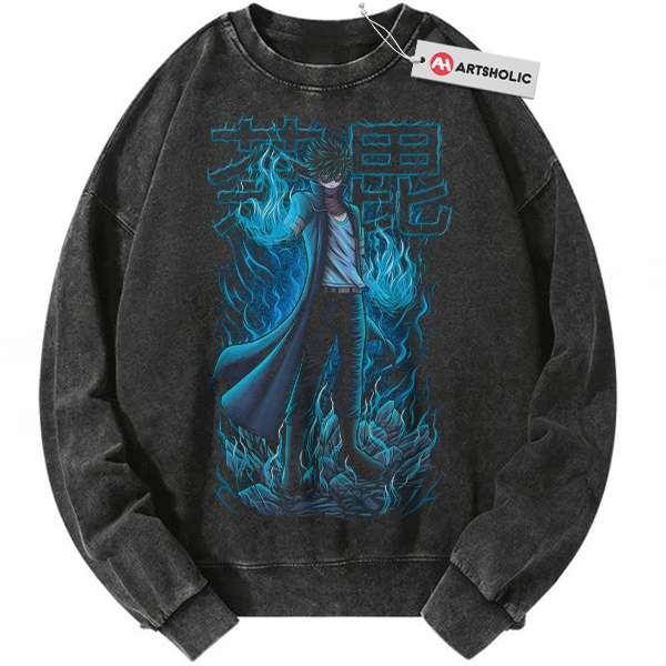 Dabi Sweatshirt, Toya Todoroki Sweatshirt, MHA Sweatshirt, Anime Sweatshirt, Vintage Sweatshirt