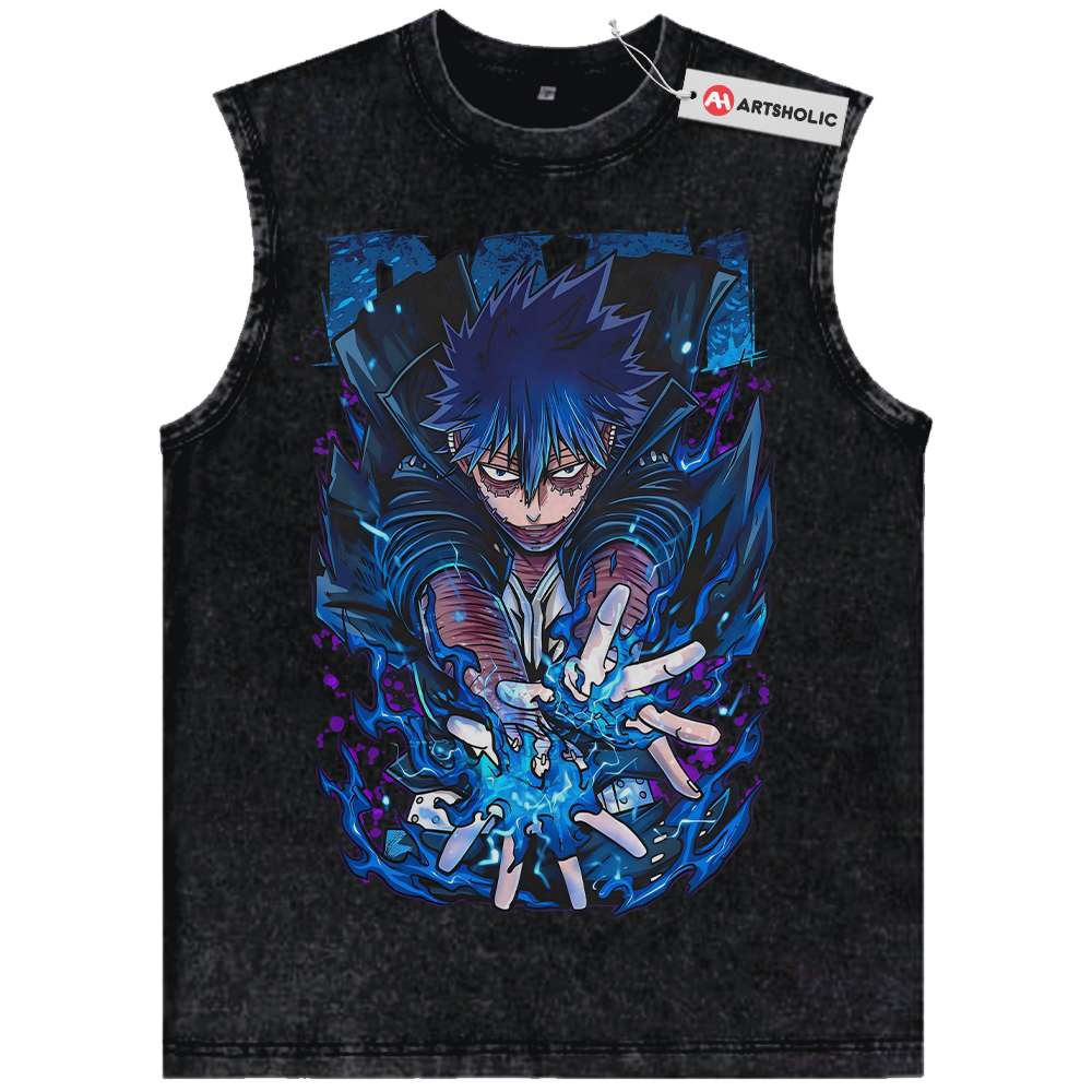 Dabi Tank Top, MHA Tank Top, Anime Tank Top, Vintage Tank Top