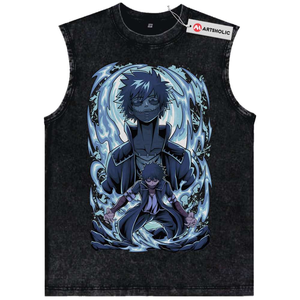 Dabi Tank Top, MHA Tank Top, Anime Tank Top, Vintage Tank Top