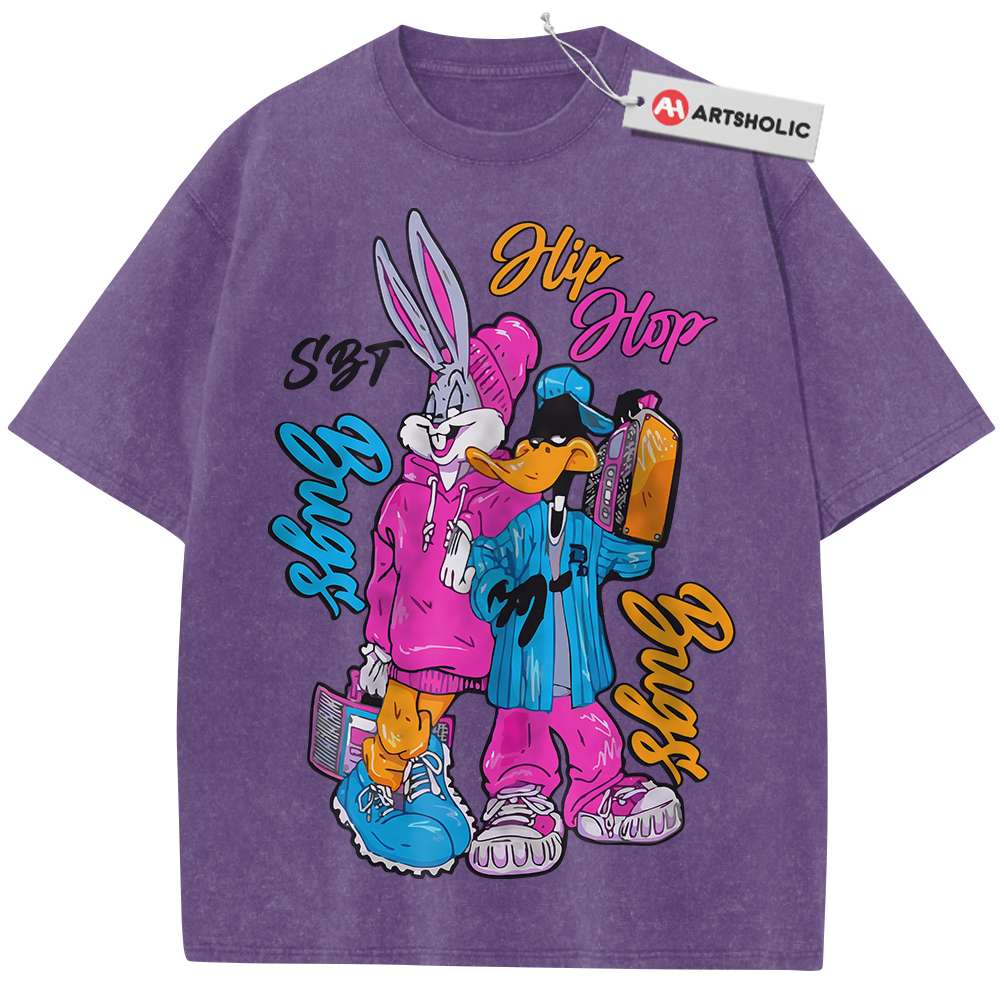Daffy Duck Shirt, Bugs Bunny Shirt, Looney Tunes Shirt, Cartoon Shirt, Vintage Tee