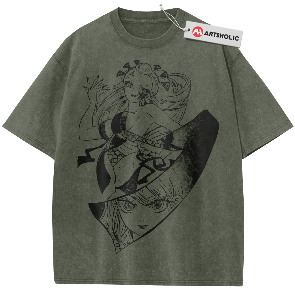Alternative view of Daki Shirt, Demon Slayer Shirt, Anime Shirt, Vintage Tee