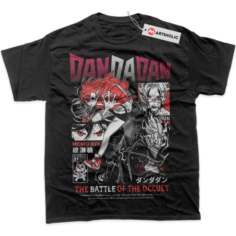 Alternative view of Dandadan Shirt, Anime Shirt, Graphic Tee