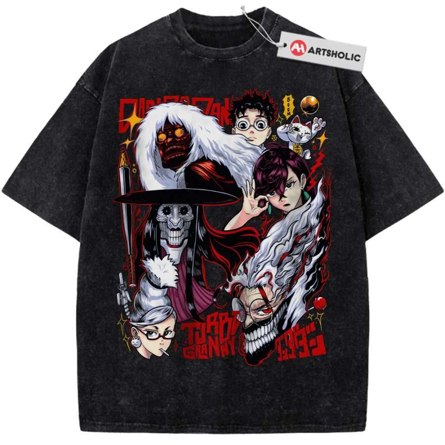 Alternative view of Dandadan Shirt, Anime Shirt, Vintage T-Shirt