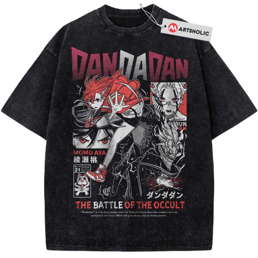 Alternative view of Dandadan Shirt, Anime Shirt, Vintage Tee