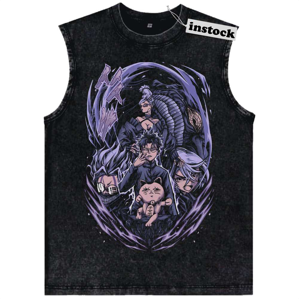Dandadan Tank Top, Anime Tank Top, Vintage Tank Top