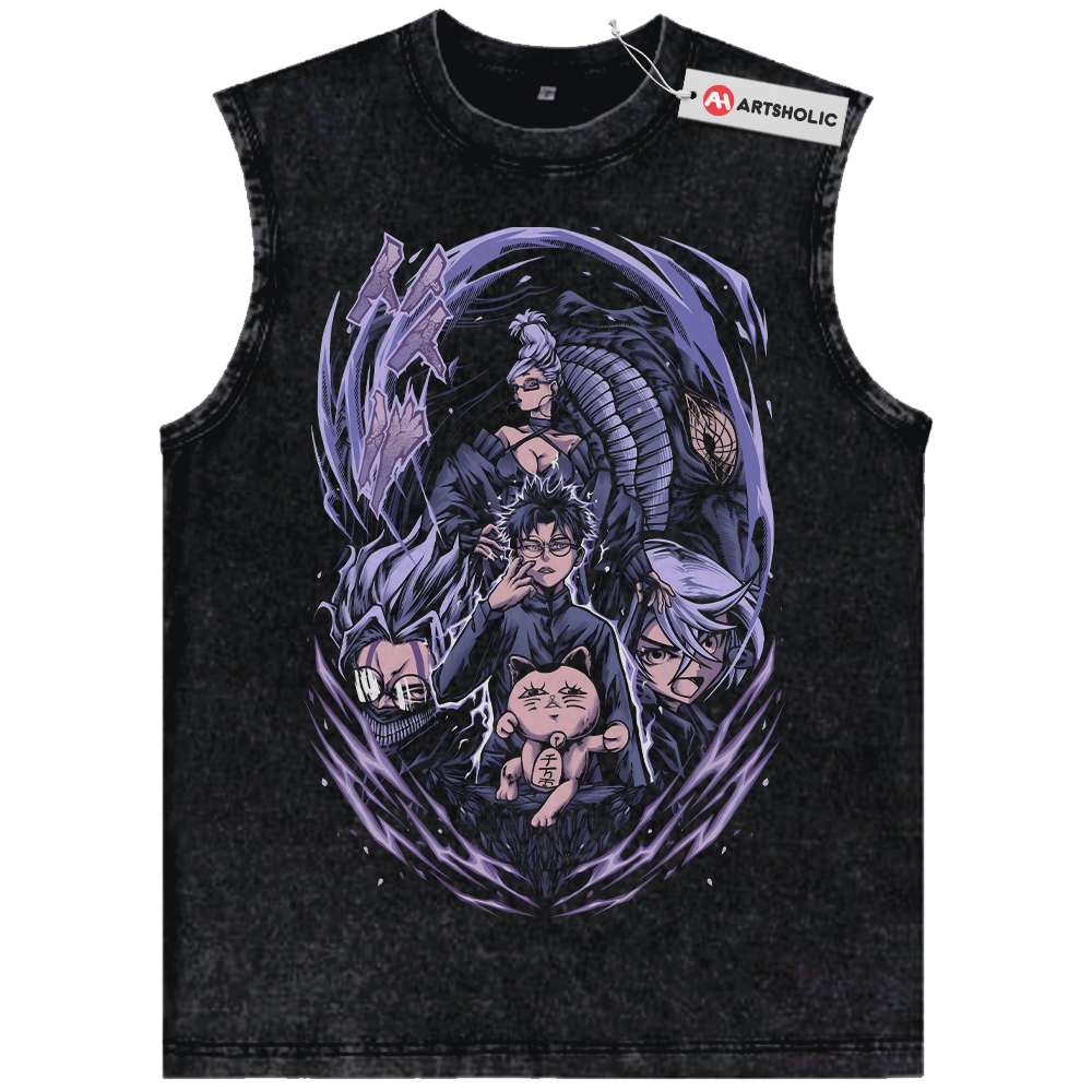 Dandadan Tank Top, Anime Tank Top, Vintage Tank Top